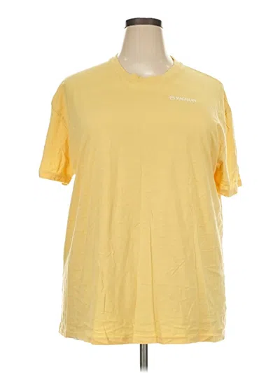 Pre-owned Magellan Outdoors Short Sleeve T-shirt In Yellow