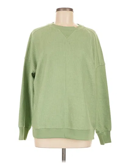 Pre-owned Magellan Outdoors Sweatshirt In Green