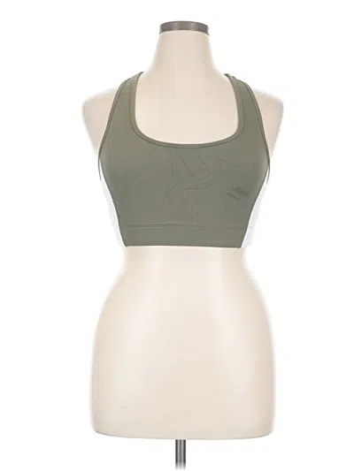 Pre-owned Magellan Outdoors Tank Top Green Halter Neckline Tops