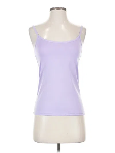Pre-owned Magellan's Tank Top Purple Strapless Neckline Tops