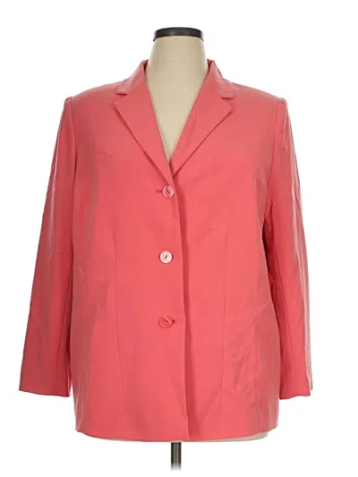 Pre-owned Maggie Barnes Blazer Jacket In Pink
