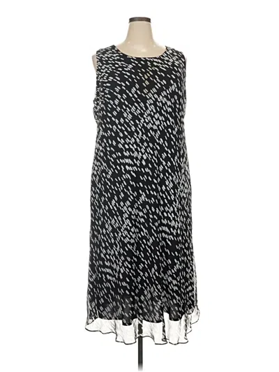 Pre-owned Maggie Barnes Casual Dress In Gray
