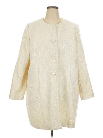 Pre-owned Maggie Barnes Coat In Ivory