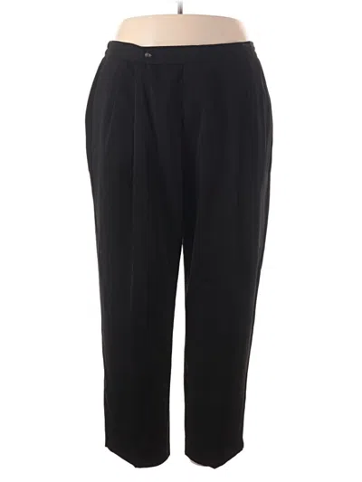 Pre-owned Maggie Barnes Dress Pants In Black