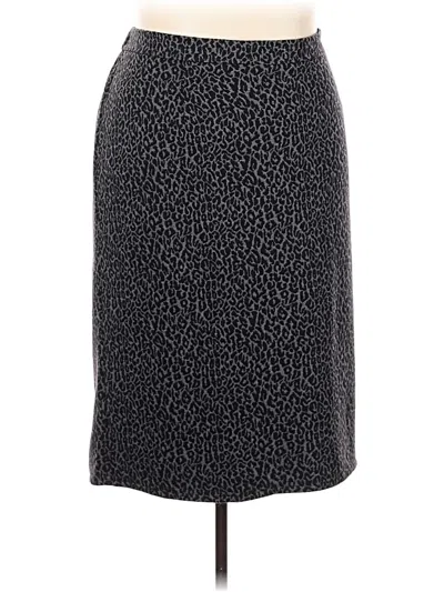 Pre-owned Maggie Barnes Formal Skirt In Black