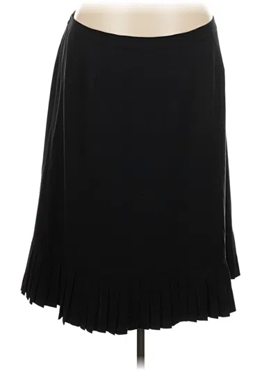 Pre-owned Maggie Barnes Formal Skirt In Black