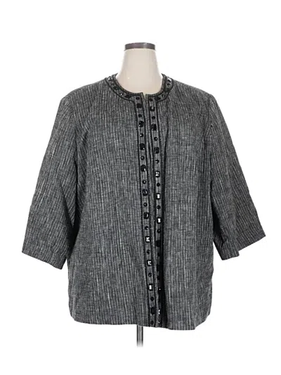 Pre-owned Maggie Barnes Jacket In Gray