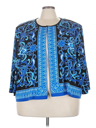 Pre-owned Maggie Barnes Kimono In Blue