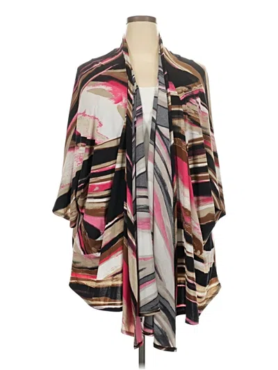 Pre-owned Maggie Barnes Kimono In Pink