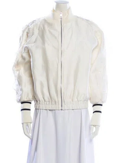 Pre-owned Maggie Marilyn Bomber Jacket In Neutral