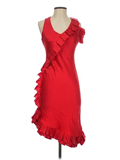 Pre-owned Maggie Marilyn Cocktail Dress In Red