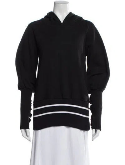 Pre-owned Maggie Marilyn Crew Neck Long Sleeve Hoodie In Gray