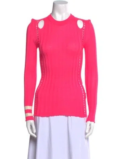 Pre-owned Maggie Marilyn Crew Neck Sweater W/ Tags In Pink