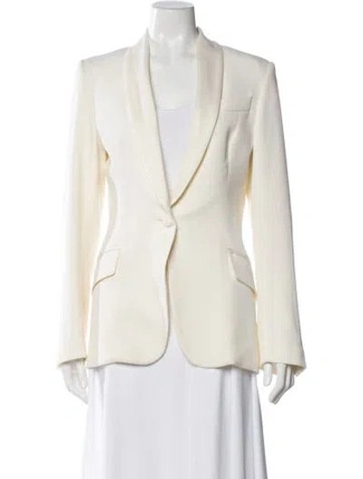 Pre-owned Maggie Marilyn Merino Wool Blazer In Neutral