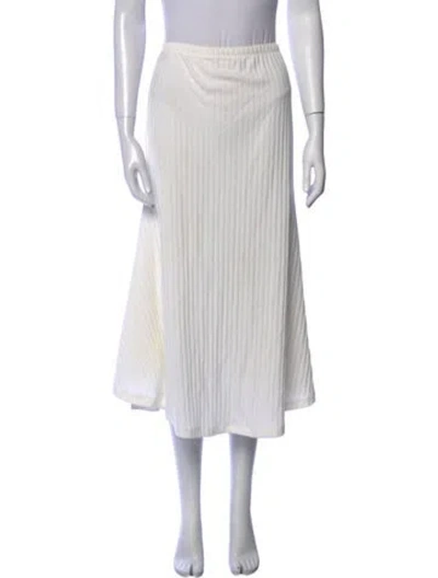 Pre-owned Maggie Marilyn Midi Length Skirt In Neutral