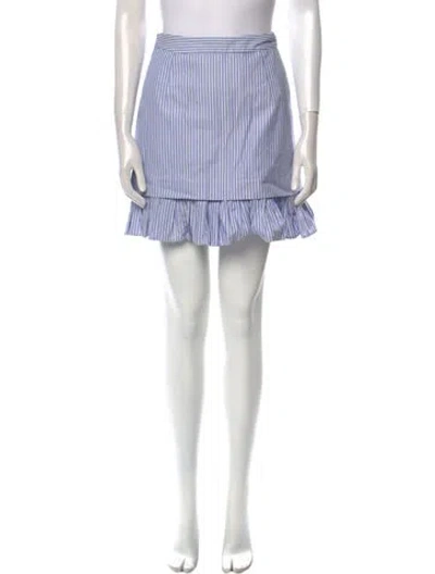 Pre-owned Maggie Marilyn Striped Mini Skirt In Multi