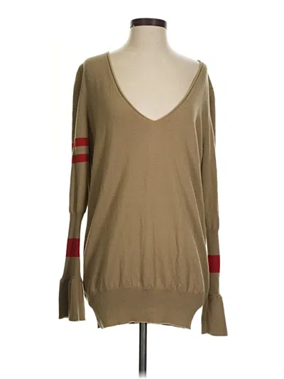Pre-owned Maggie Marilyn Wool Sweater In Tan