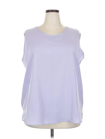 Pre-owned Maggie Sweet Sleeveless Blouse In Purple