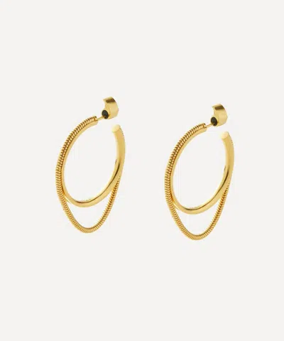 Maggoosh 10ct Gold Twinkler Small Hoops
