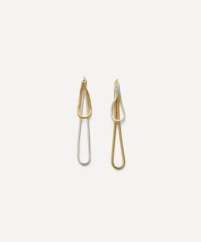 Maggoosh Mixed Metal Melodia Drop Earrings