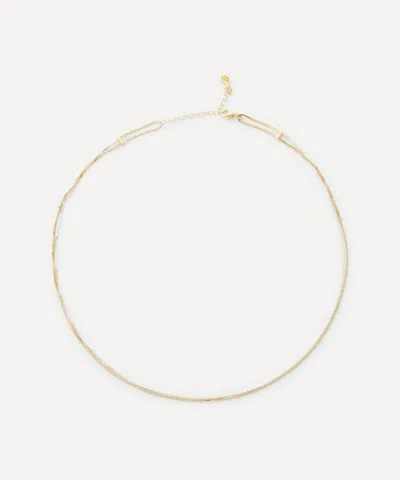 Maggoosh Mixed Metal Serene Chain Necklace