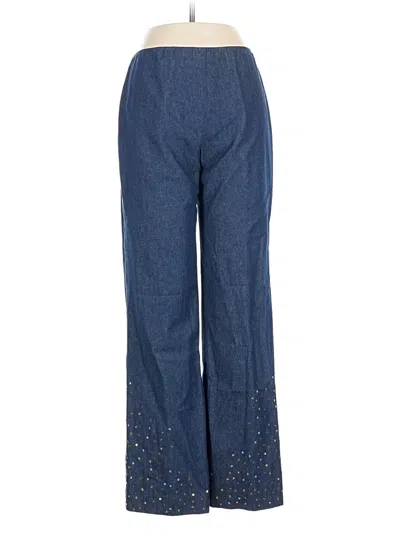 Pre-owned Maggy L Casual Pants In Blue
