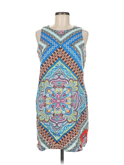Pre-owned Maggy L Cocktail Dress In Blue