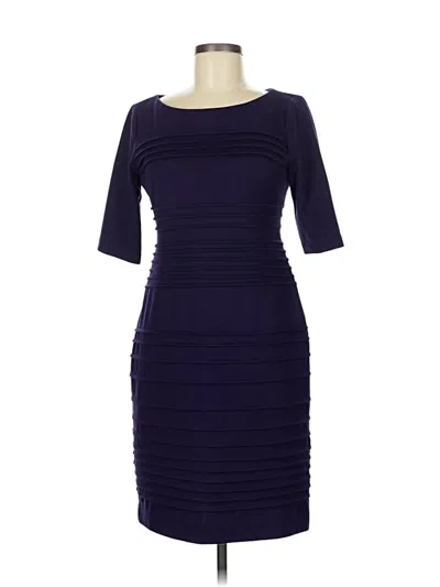 Pre-owned Maggy L Cocktail Dress In Purple