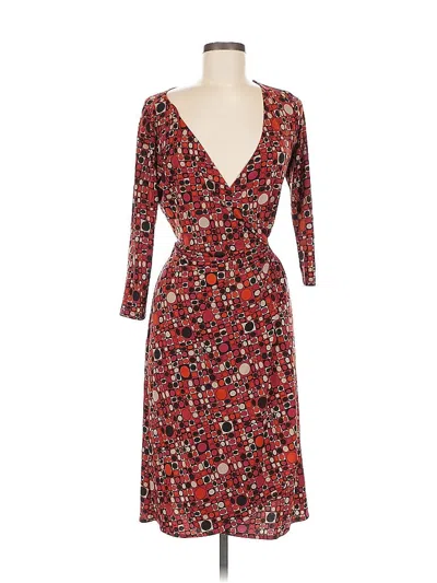 Pre-owned Maggy L Cocktail Dress In Red
