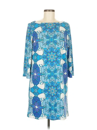 Pre-owned Maggy London Casual Dress In Blue