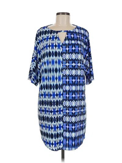 Pre-owned Maggy London Casual Dress In Blue