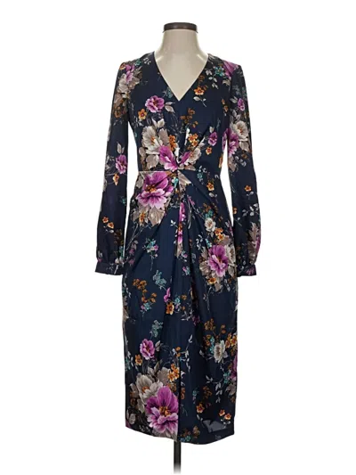 Pre-owned Maggy London Casual Dress In Blue