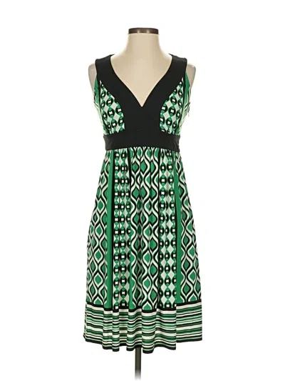 Pre-owned Maggy London Casual Dress In Green