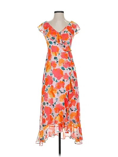 Pre-owned Maggy London Casual Dress In Orange