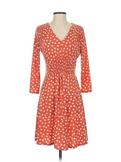 Pre-owned Maggy London Casual Dress In Orange