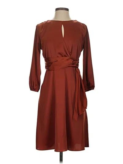 Pre-owned Maggy London Casual Dress In Orange