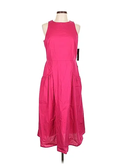 Pre-owned Maggy London Casual Dress In Pink