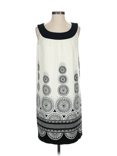Pre-owned Maggy London Casual Dress In White