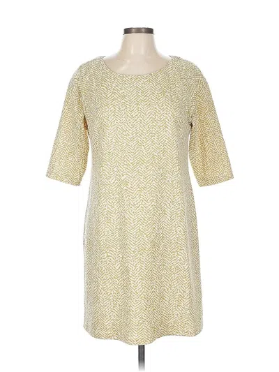 Pre-owned Maggy London Casual Dress In Yellow