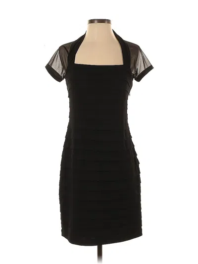 Pre-owned Maggy London Cocktail Dress In Black