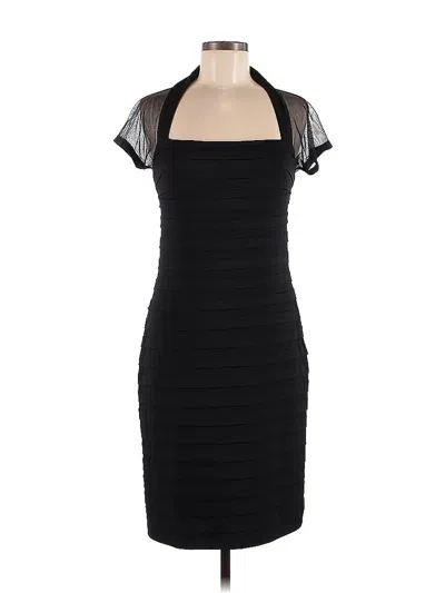 Pre-owned Maggy London Cocktail Dress In Black