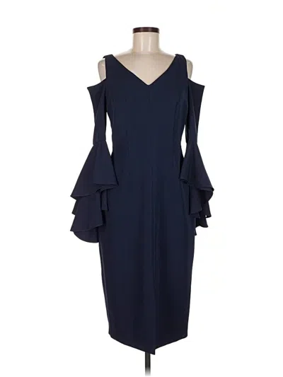 Pre-owned Maggy London Cocktail Dress In Blue