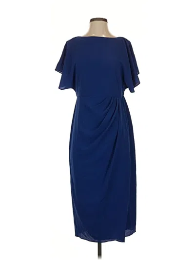 Pre-owned Maggy London Cocktail Dress In Blue