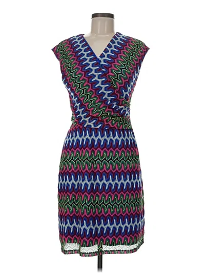 Pre-owned Maggy London Cocktail Dress In Blue