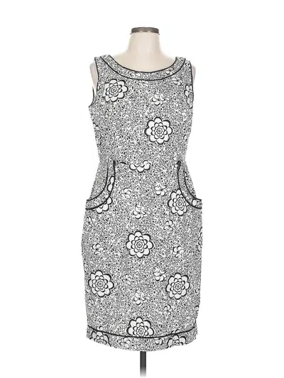 Pre-owned Maggy London Cocktail Dress In Gray