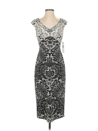 Pre-owned Maggy London Cocktail Dress In Gray