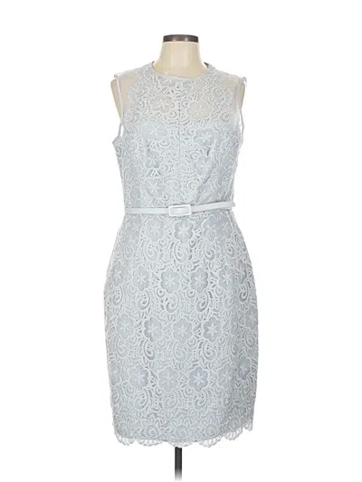 Pre-owned Maggy London Cocktail Dress In Gray