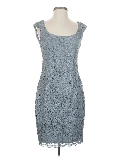 Pre-owned Maggy London Cocktail Dress In Gray