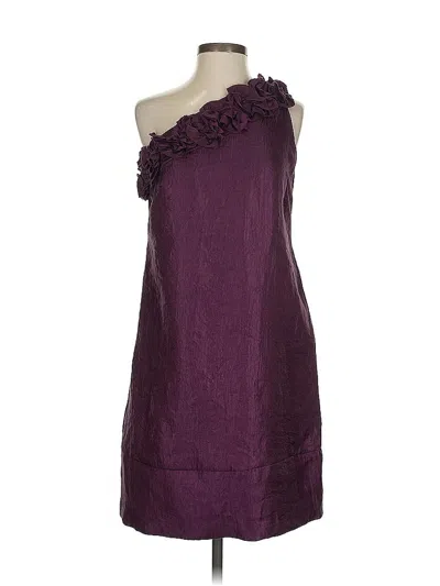 Pre-owned Maggy London Cocktail Dress In Purple