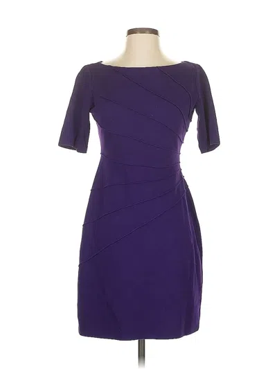 Pre-owned Maggy London Cocktail Dress In Purple